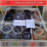 60, 80m3/h Diesel Trailer Concrete Pump, Stationary Concrete Pump for Sale, China Top Quality thumbnail-5