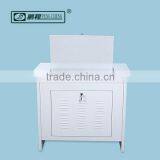 Metal Computer Desk Flip Up Rolled Steel Ergonomic Desk thumbnail-4