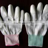 ESD Gloves, HAND GLOVE Plastic Dropping on Fabric Gloves thumbnail-1