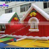 Hot Selling Cheap Large Christmas Inflatables Red House