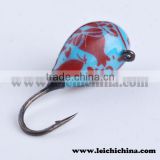 Multicolor tungsten hooks artificial baits ice fishing jig