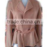 Carnation 2 Side Wool Coat