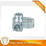 CNC Aluminum Machining Three Way Joints Auto Parts Motorcycle Parts thumbnail-1