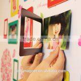 Custom Crystal Surface Wholesale Gifts Magnet Picture Frames Magnetic Photo Frame thumbnail-1