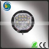 7" 90w Led Off-road Lights Waterproof IP68 Led Work Light for Boat Jeep Etc thumbnail-1