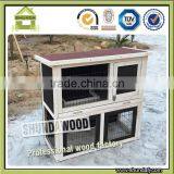 SDR001-T Wooden Outdoor Rabbit Hutch thumbnail-1