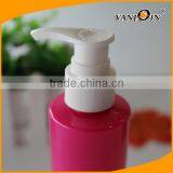 6 oz Slim Red Soap Dispenser With White Pump thumbnail-5