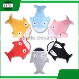 Christmas Gift Wholesale Soft Cotton Baby Kids Children Adults Shark Tail Blanket Sleeping Bag thumbnail-2