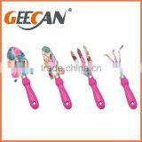 Garden Tools, shovel,rake,fork with floral printing for kids