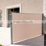outdoor retractable side awning screen sun protection 3x1.6m