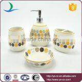 4pcs Stoneware Hotel Accessories for Bath thumbnail-1