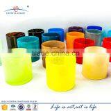 Square Cylinder Candle Glass Jar;Pouring Wax Ceramic Glass Candle Jar thumbnail-1