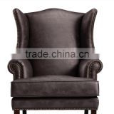 Classic European style leisure lazy sofa chair for hotel restauant office bedroom