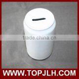 Sublimation Printable White Ceramic Saving Bank,ceramic Money Bank thumbnail-2