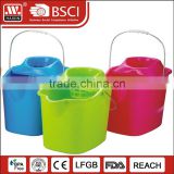 46L mini plastic industrial mop wringer bucket