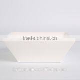 Stock Ceramics White Porcelain Soup Bowl Stock thumbnail-6