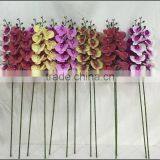 9 Flower Heads Artificial Orchid Flower thumbnail-1