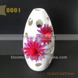 Ceramic Red Christmas Vases thumbnail-1