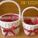 Willow Basket for Shopping thumbnail-1