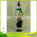 Cheap Price Unique Style Santa Claus Christmas Basket For Flower thumbnail-4