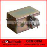 Universal Heavy Duty Steel Caravan Trailer Hitch Lock Security With Padlock A1991 thumbnail-1