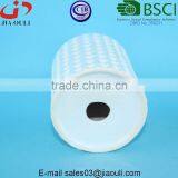 High Quality Dimple Cylinder Shape Ceramic Candle Pillar Holder thumbnail-6