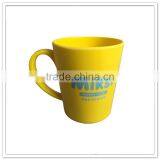 Promotional Logo Unbreakable Drinkware Black Floral Printing Melamine 20oz Plastic Mug thumbnail-3