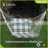Recyclable Canvas Outdoor / Indoor Hanging Chair Swing Hammock thumbnail-2