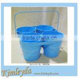 Set of 4 Garden Centr Planter Pot Wholesal in Green thumbnail-2