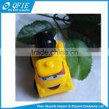 Hot Selling Cheap Mini Plastic Engineering Pull Back Car Toy for Gashapon thumbnail-3