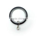 Large Silent Curtain Rod Ring Pole Loose Eyelet Hook Black ID35mm/OD42mm thumbnail-1