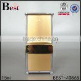 Plastic Lotion Square Bottle With Pump 15ml 30ml 50ml Empty Square Unique Shape Acrylic Airless Lotion Bottles thumbnail-2