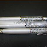 Very Cheapest !!! New Fashional Metal White Jumbo Crystal Diamond New Ball Pen/promotional Ball Pen/shining Ball Pen thumbnail-2