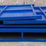 Тяжелонагрузочный складской складной металлический паллетный контейнер