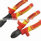 Berrylion Tools 1000V VDE 7'' Diagonal Cutter Pliers With Plastic Handle thumbnail-1