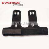 Leather Hand Pull Up Grips Workout Hand Gloves for Gym thumbnail-3