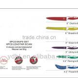 Soft Handle Colour Kitchen Knives thumbnail-3