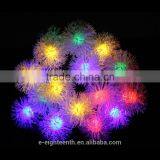 2016 New Hot Sale 4.8m 20Led Chuzzle Solar Fairy String Lights for Outdoor Gardens Christmas Party thumbnail-1