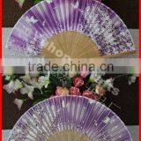 Customized Logo Printing Silk Gift Fan thumbnail-1