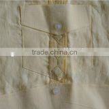 Men's 100% Cotton Guayabera Shirt With Pintuck and Embroidery thumbnail-4