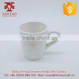 2017 New Design Glazed White Cup With Bird on the Edage thumbnail-5