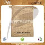 Available in Different Colours and Sizes Jute Promotional Pouch thumbnail-1