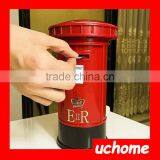 UCHOME Postbox Mailbox Saving Bank,Telephone Box Coin Bank,Telephone Box Piggy Bank thumbnail-3