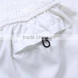 2014 Fashion White Cheap Wholesale Beach Shorts With Mesh Lining thumbnail-3