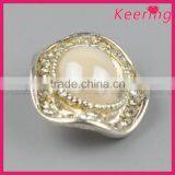 Vogue Hotsale Latest Design Acrylic Rhinestone Button Pins for Garments From Keering WBK-1459 thumbnail-4