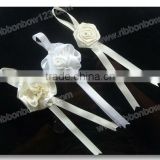wedding invitations decoration white ribbon flower