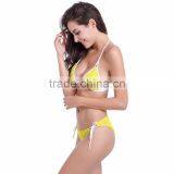 Many Colors Available Extreme Micro Mini Girl Yellow Bikini Swimwear Swim Suit thumbnail-1