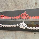 Heart Lock and Key Lace Bracelet Cheap Lace Bracelets Custom Design Lace Bracelet Woven Lace Bracelet thumbnail-2