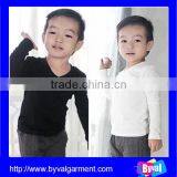 Wholesale 160gsm 100% Cotton Blank Kids t Shirts With Good Quality 2015 Summer thumbnail-2