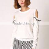 Zm35734a Lady Fashion Knitted Sweater Fashion Spring Women's Pullover thumbnail-1